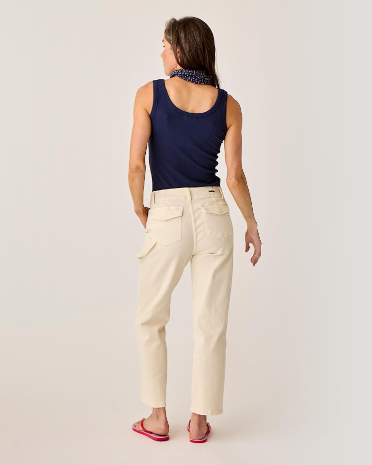 image:imageCarve Designs Corey Denim PantEcru