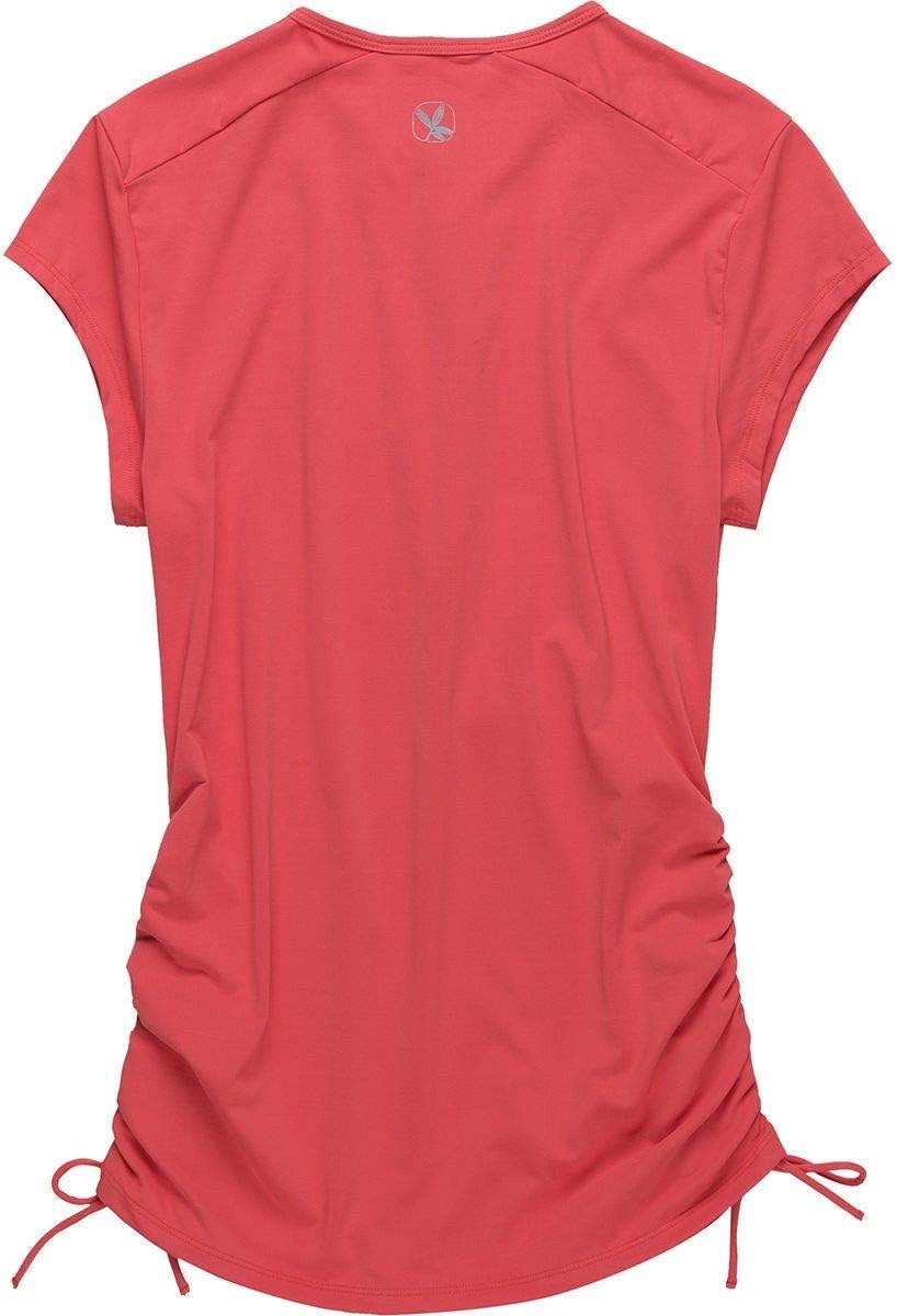 image:imageCarve Designs Dawson Rash Guard for Women Half Zip Recycled Polyester Short Sleeve Sun Shirt UPF 50Mariposa