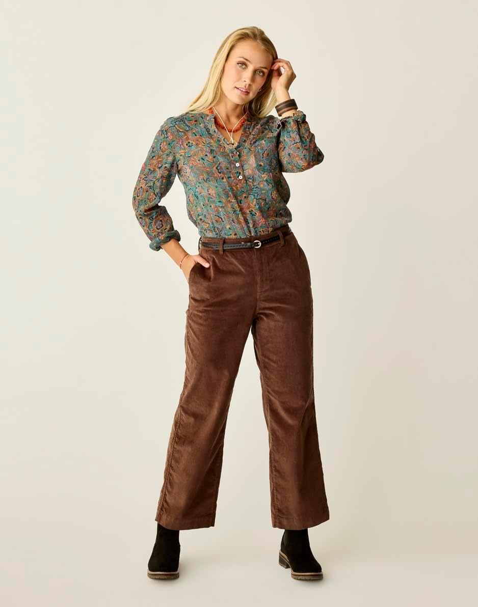 image:imageCarve Designs Dylan Gauze Shirt WomensBistro Floral
