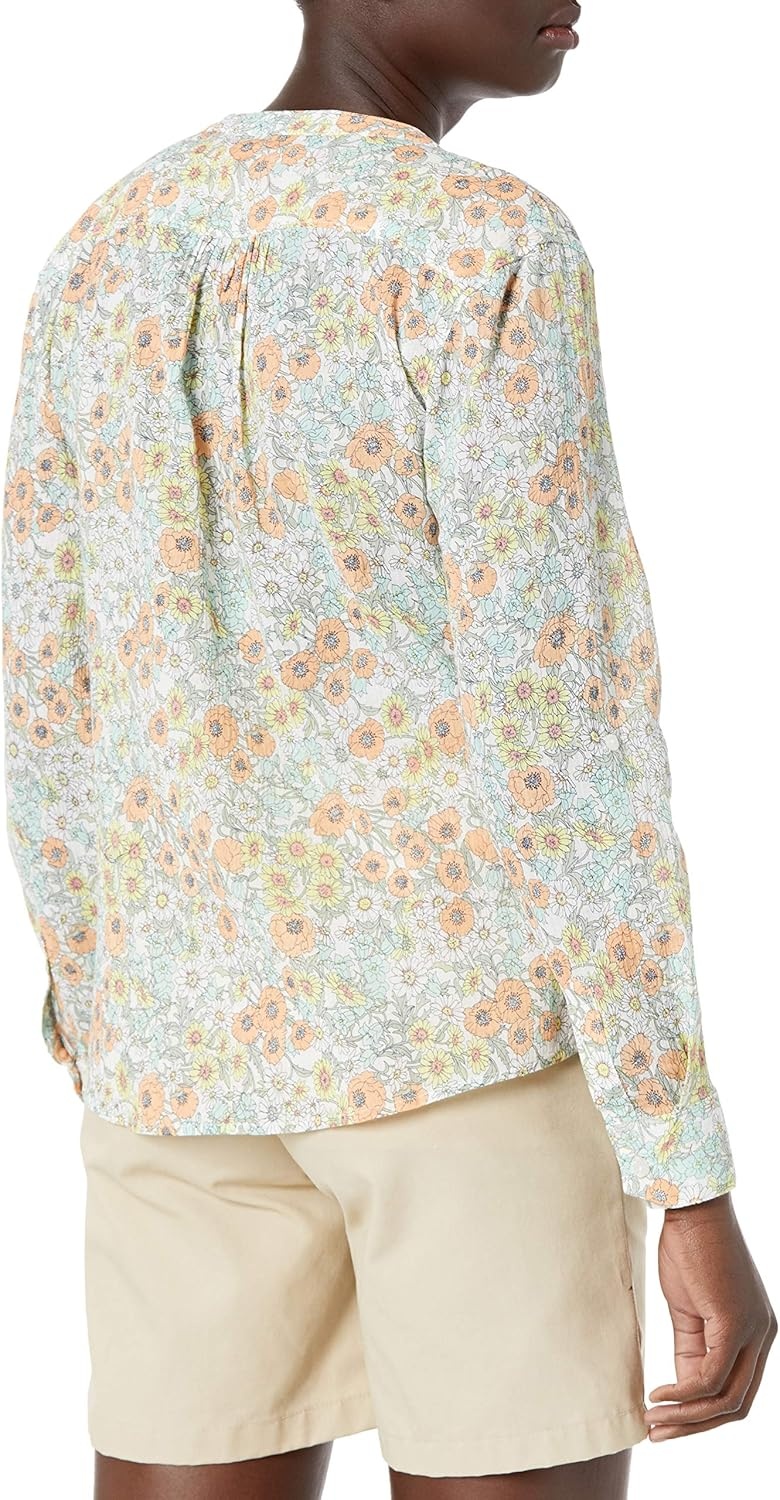 image:imageCarve Designs Dylan Gauze Shirt WomensCloud Poppy