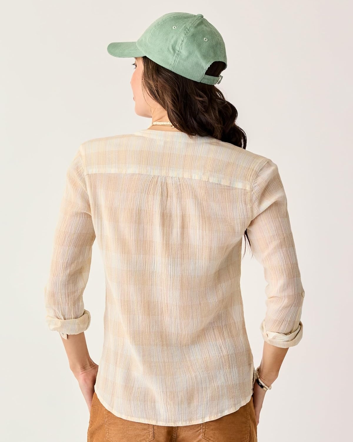 image:imageCarve Designs Dylan Gauze Shirt WomensMultiplaid