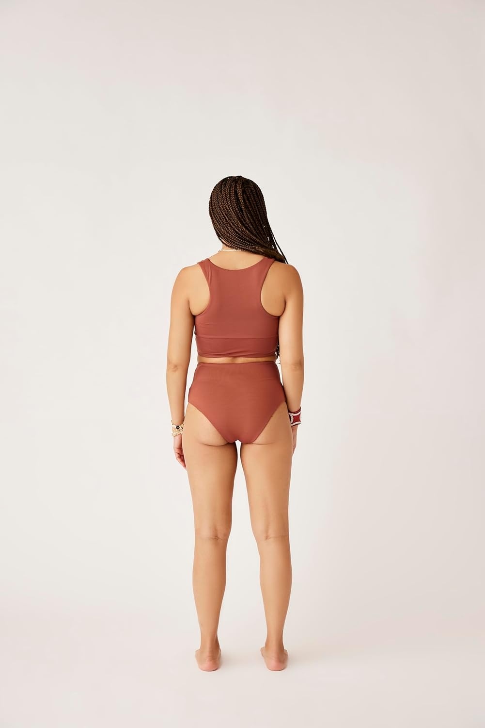 image:imageCarve Designs Tofino Longline Bikini Top for Women VNeck Recycled Fabric Swim Tank Top with Removable Chest PadsPenny