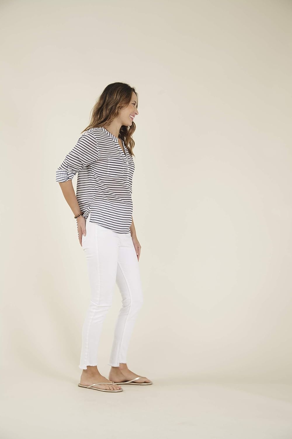 image:imageCarve Designs Womens Alma JeanWhite