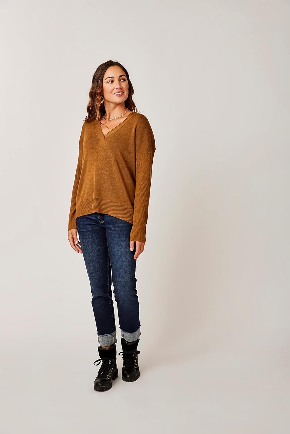 image:imageCarve Designs Womens Aurora SweaterCocoa