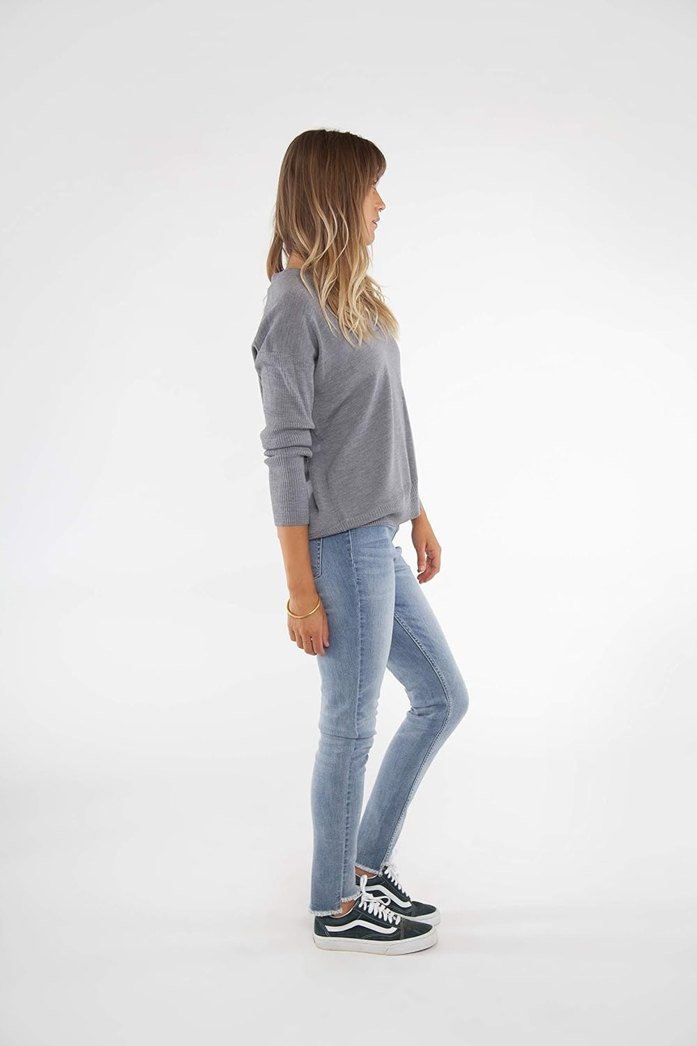 image:imageCarve Designs Womens Aurora SweaterGrey Heather