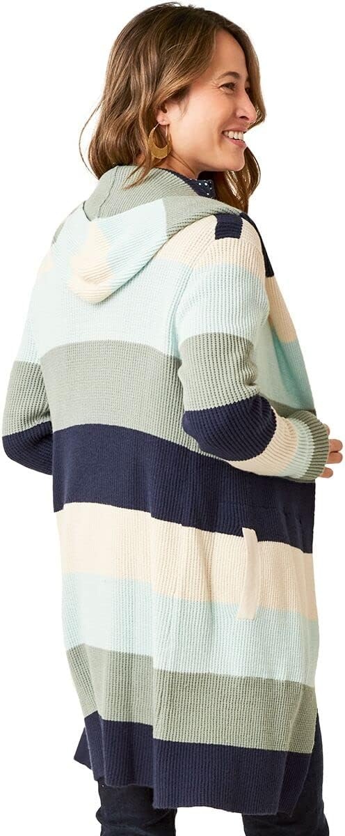 image:imageCarve Designs Womens Durango SweaterThyme Bold Stripe