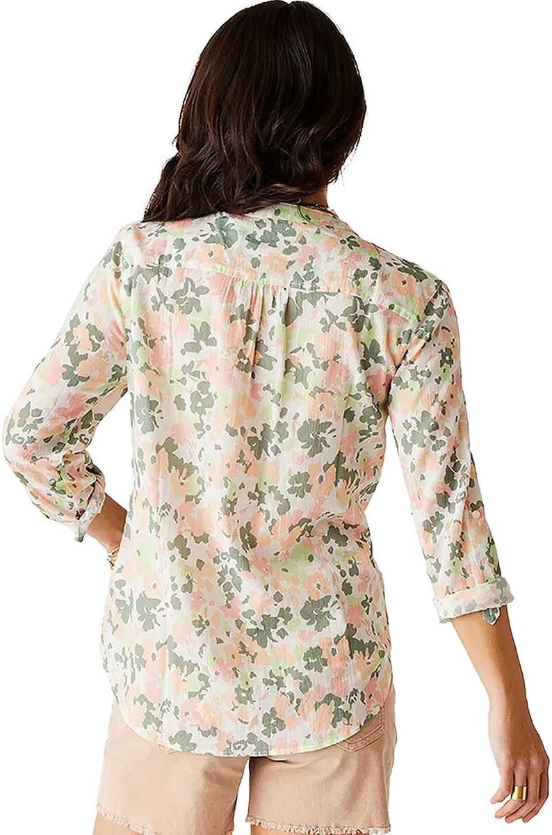 image:imageCarve Designs Womens Dylan Gauze TunicCloud Wildflower