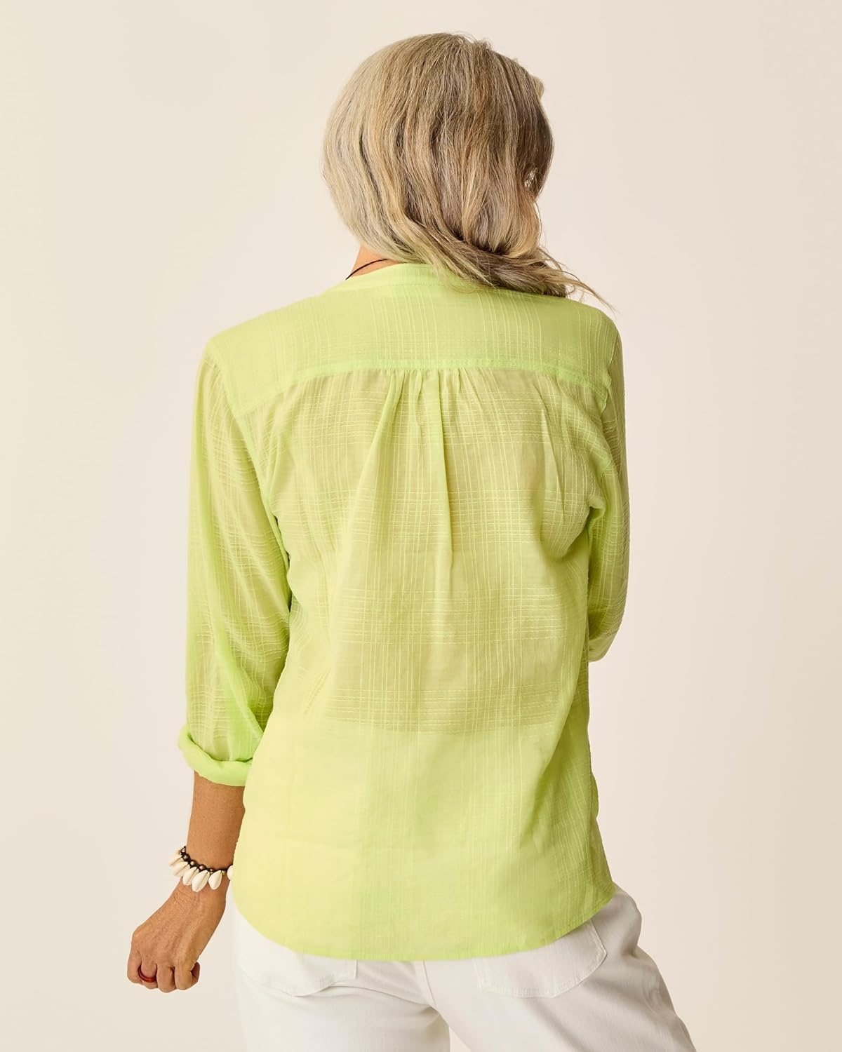 image:imageCarve Designs Womens Dylan Textured ShirtLimeade