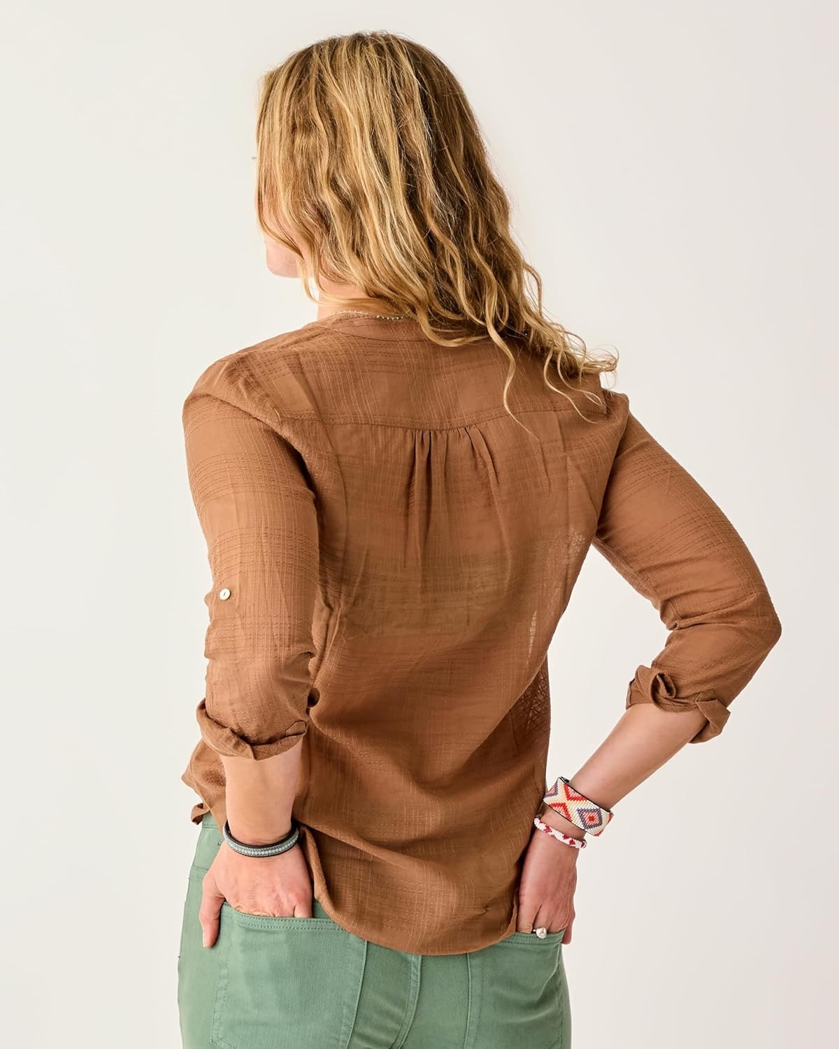 image:imageCarve Designs Womens Dylan Textured ShirtRum