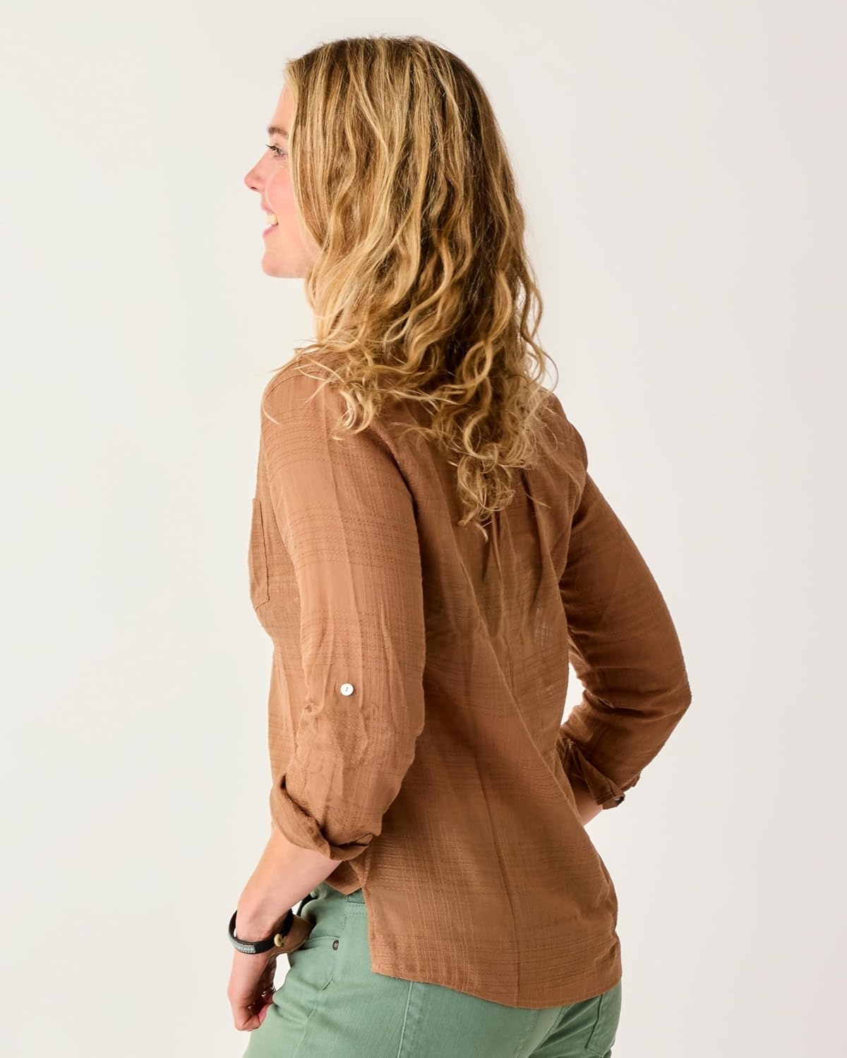 image:imageCarve Designs Womens Dylan Textured ShirtRum