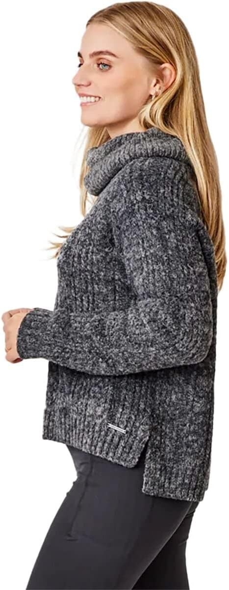 image:imageCarve Designs Womens Field SweaterBlack Heather