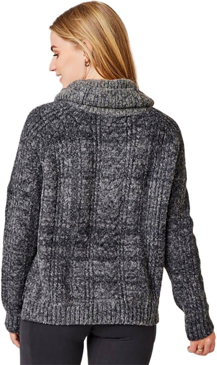 image:imageCarve Designs Womens Field SweaterBlack Heather