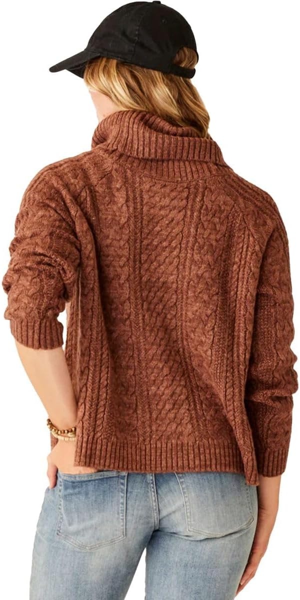 image:imageCarve Designs Womens Field SweaterChocolate Heather