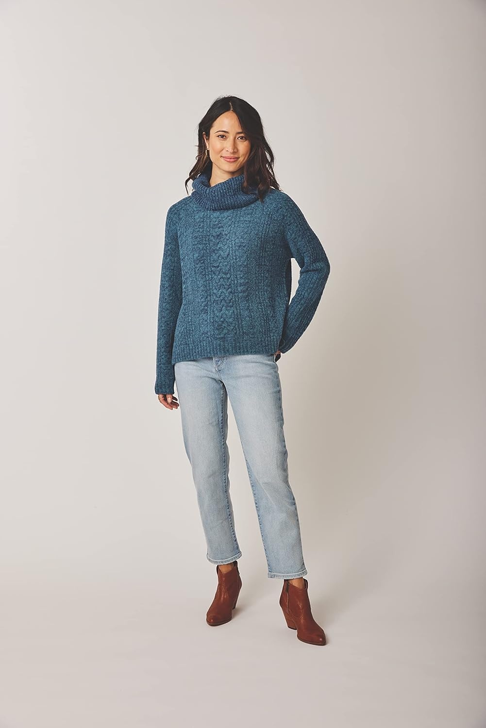 image:imageCarve Designs Womens Field SweaterHydro Heather