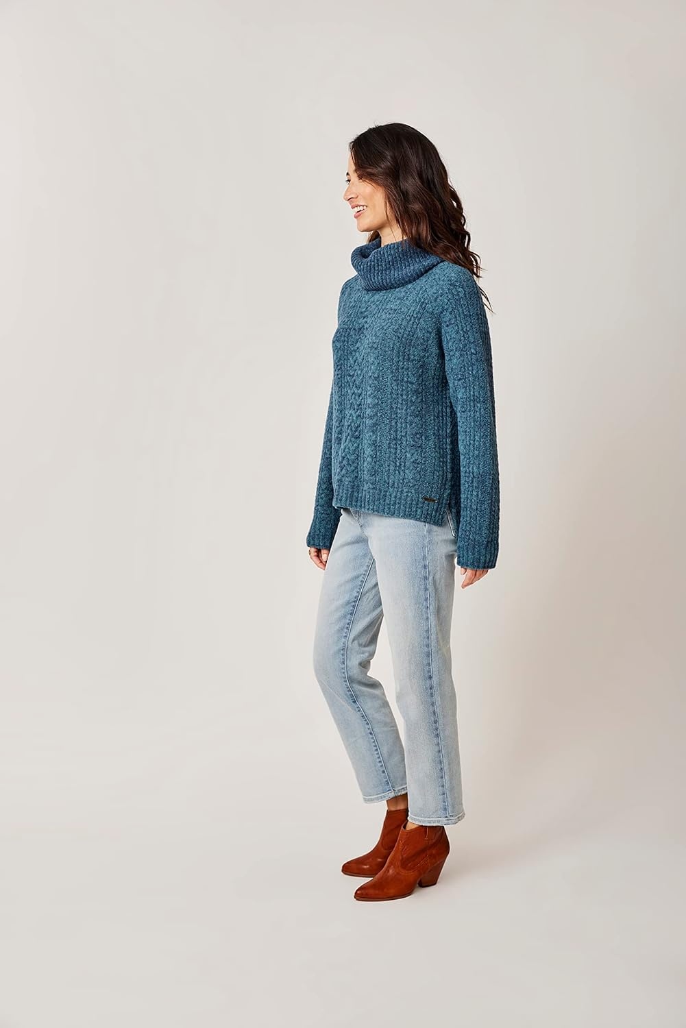 image:imageCarve Designs Womens Field SweaterHydro Heather