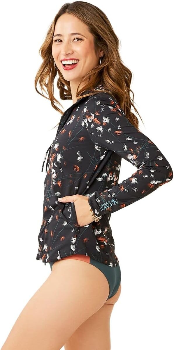 image:imageCarve Designs Womens Lake SunshirtFeather Floral