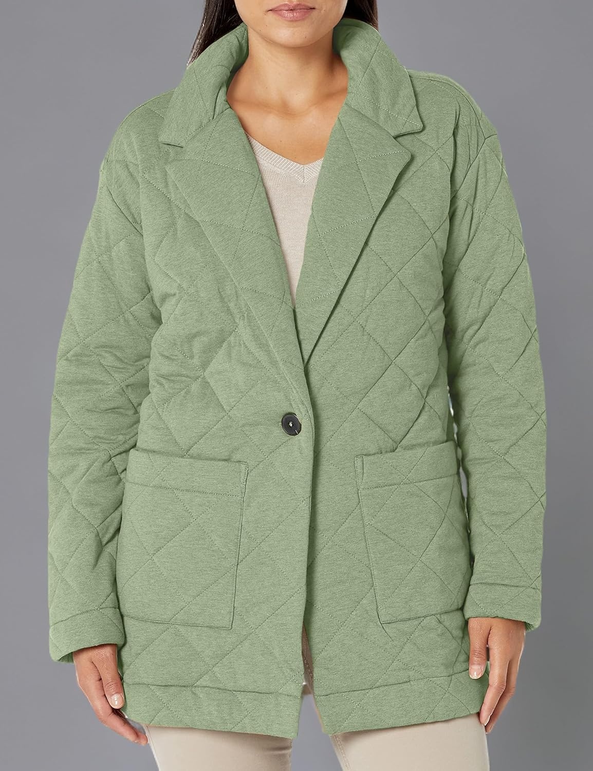image:imageCarve Designs Womens Maggie Quilted TopperOlive Heather