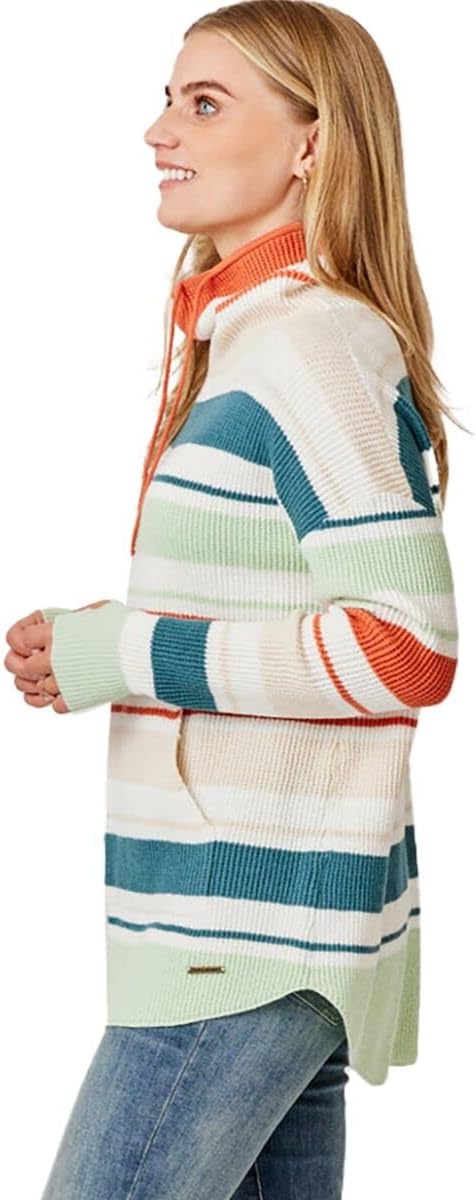 image:imageCarve Designs Womens Rockvale SweaterFrost Multi Stripe