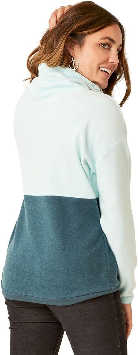 image:imageCarve Designs Womens Rowayton Colorblock CowlAquaEden