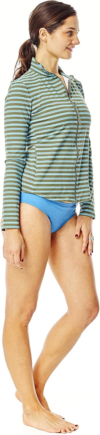 image:imageCarve Designs Womens Sanitas Reversible Top Navy HakuNavy Bayside LGCanyon Stripe W Reed