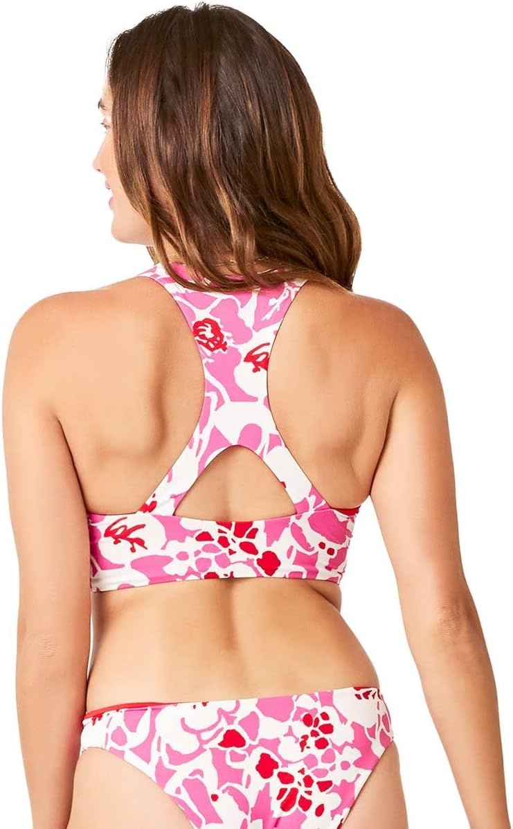 image:imageCarve Designs Womens Sanitas Reversible Top Navy HakuNavy Bayside LGOrchardHot Red