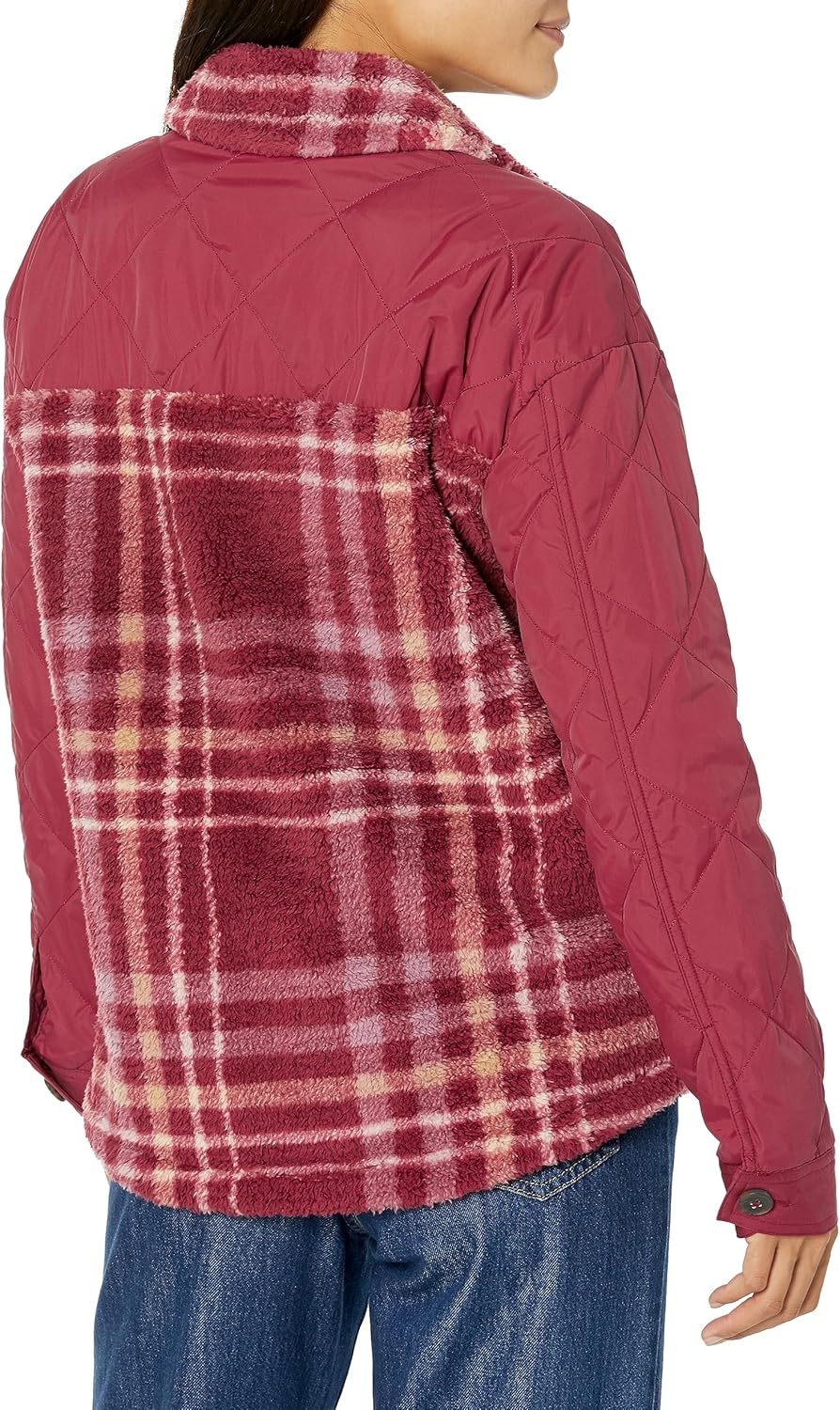 image:imageCarve Designs Womens Vineyard ShacketBrick Plaid