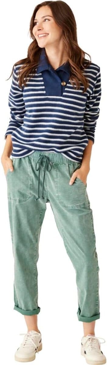image:imageCarve Designs Womens Zoe Twill PantForest