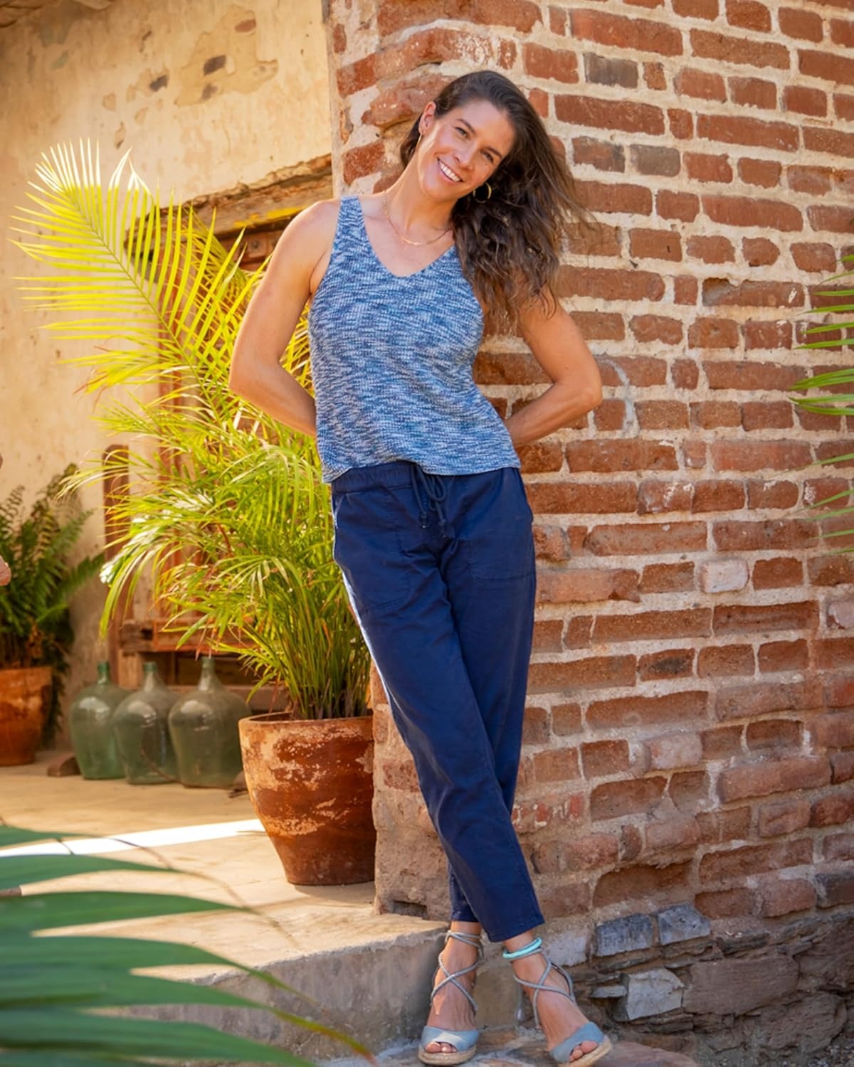 image:imageCarve Designs Womens Zoe Twill PantLunar Rock