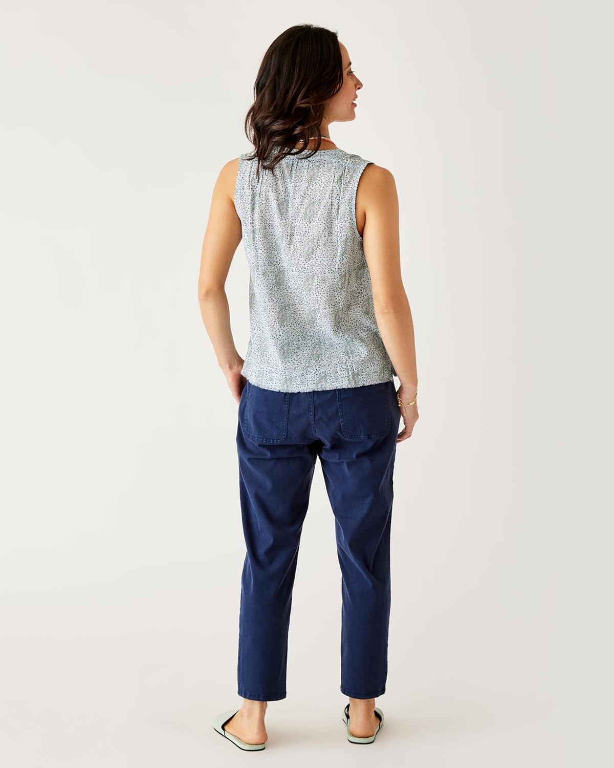 image:imageCarve Designs Womens Zoe Twill PantNavy