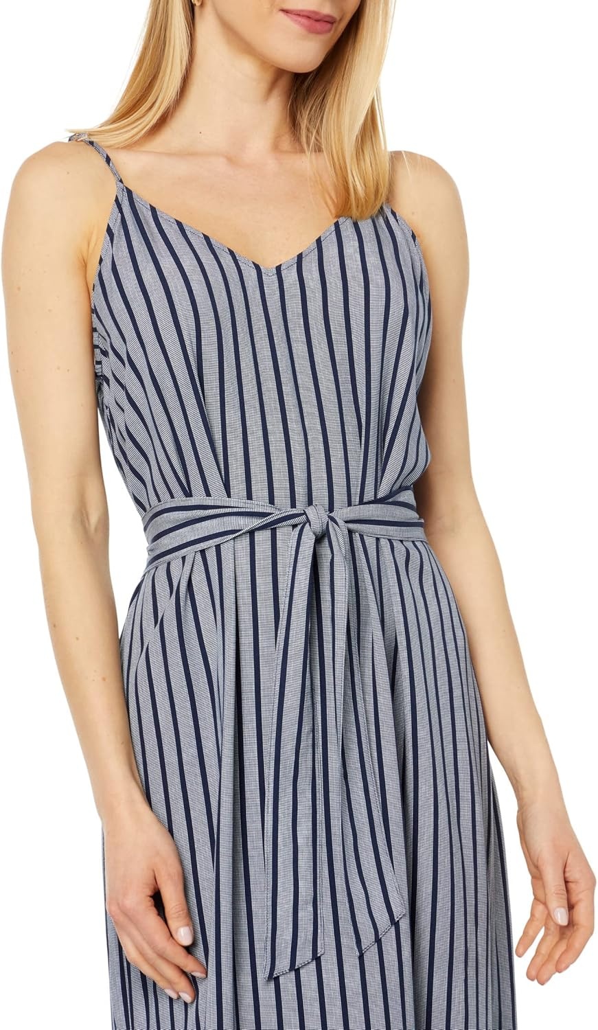 image:imageMacy Dress Black LGNavy Stripe