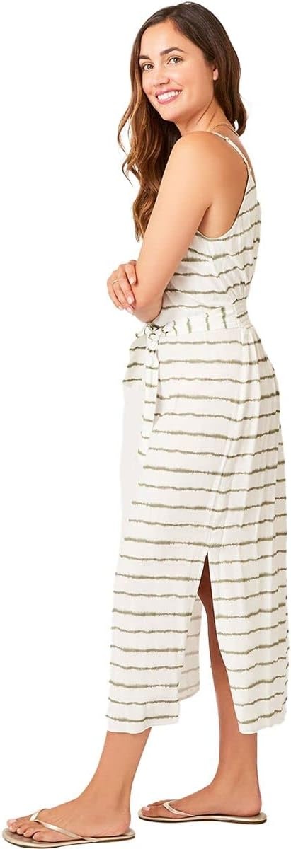 image:imageMacy Dress Black LGOlive Tie Dye Stripe