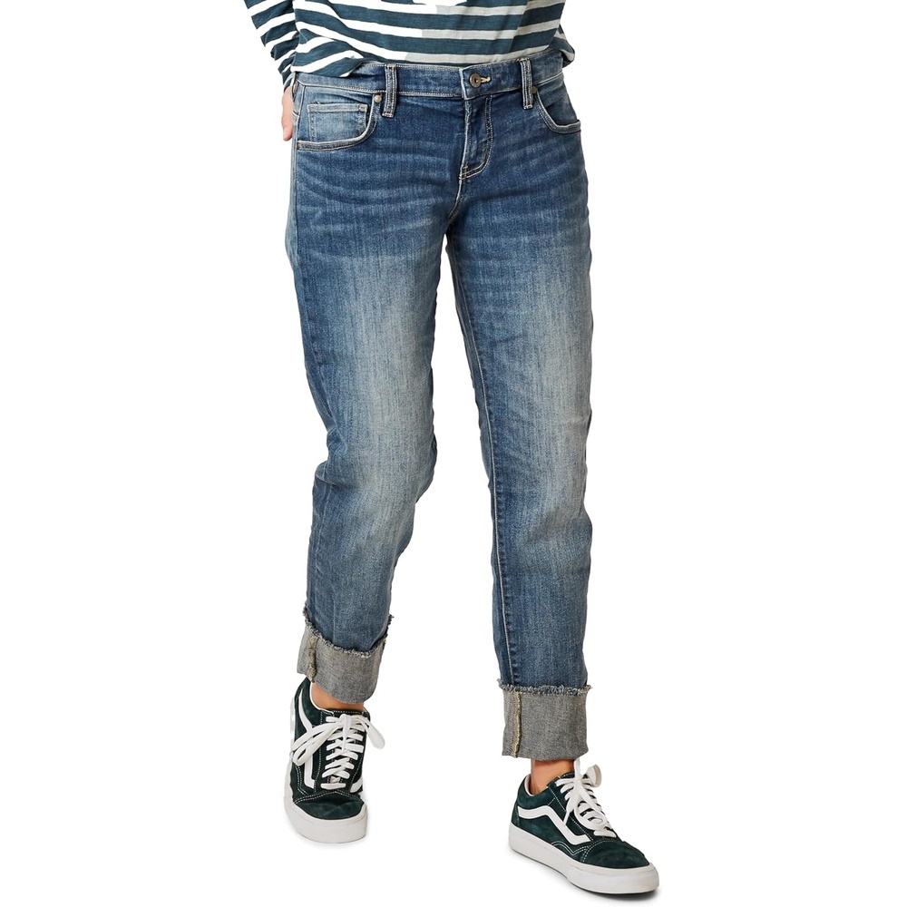 image:imageCarve Designs Carson Boyfriend Jeans for Women  MidRise amp Relaxed FitFavorite Fade