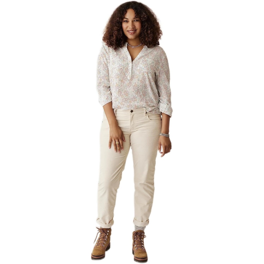 image:imageCarve Designs Dylan Gauze Shirt WomensCloud Ditsy