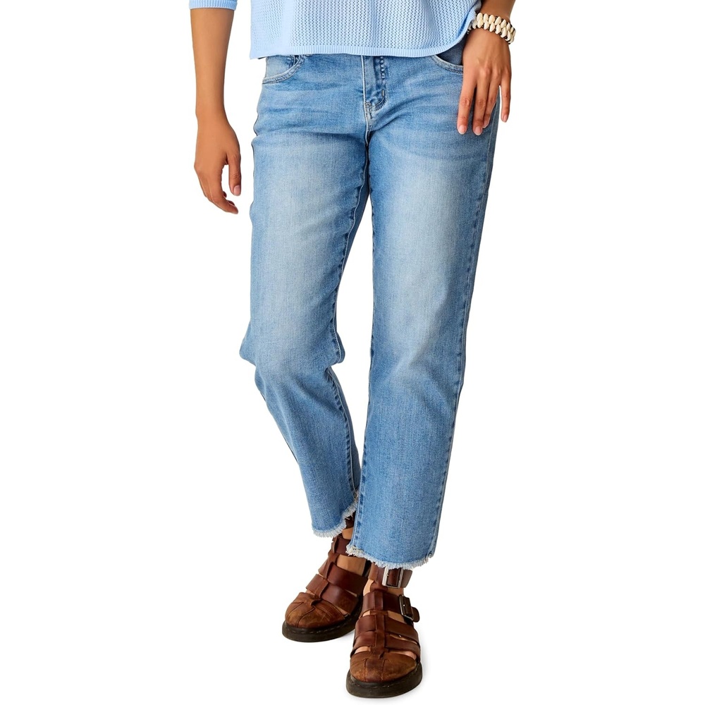 image:imageCarve Designs Womens Austin Crop JeanBlue Tide