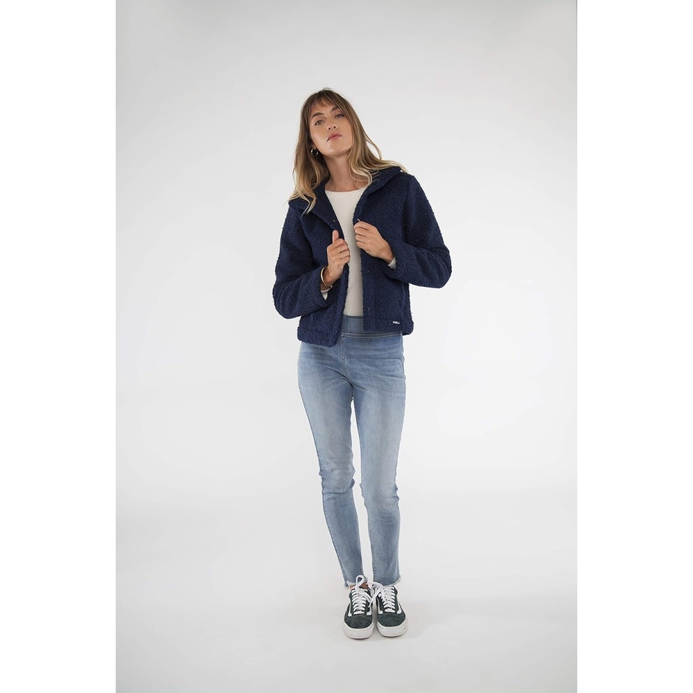 image:imageCarve Designs Womens Clayton Moto JacketNavy