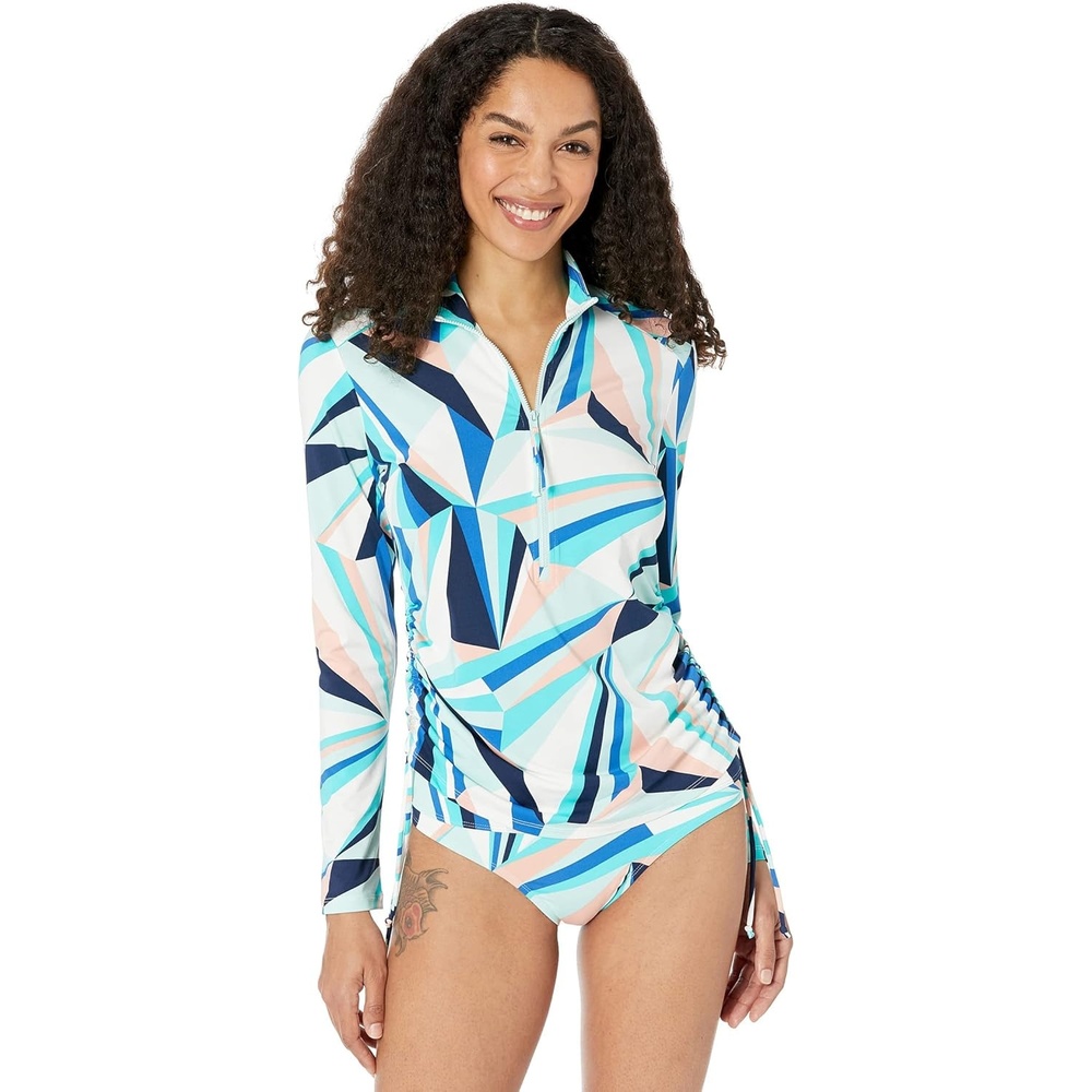 image:imageCarve Designs Womens Cruz RashguardKaleidoscope