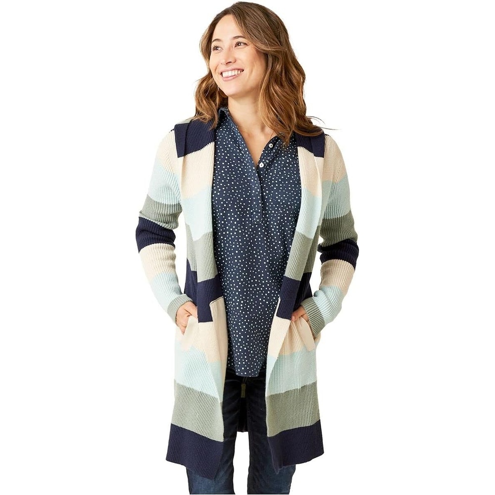 image:imageCarve Designs Womens Durango SweaterThyme Bold Stripe