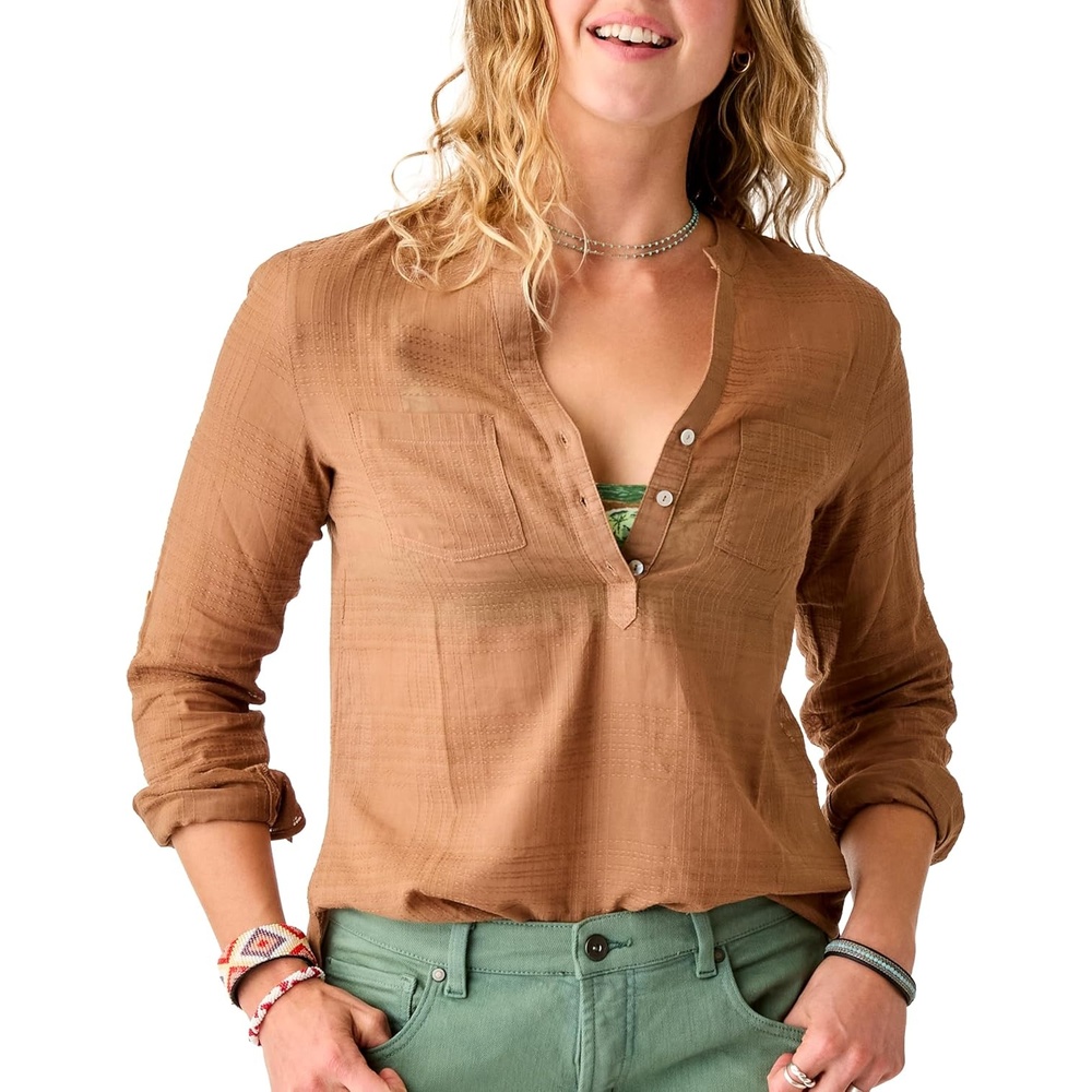 image:imageCarve Designs Womens Dylan Textured ShirtRum