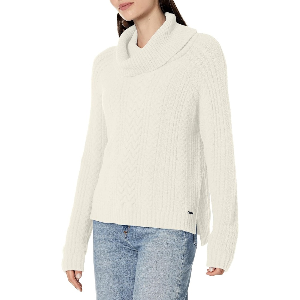 image:imageCarve Designs Womens Field SweaterForest Heather