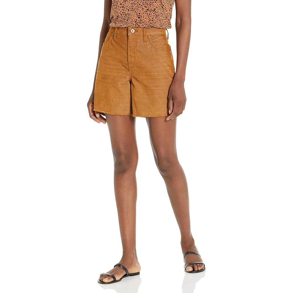 image:imageCarve Designs Womens Oahu Hi Rise 6 ShortCocoa