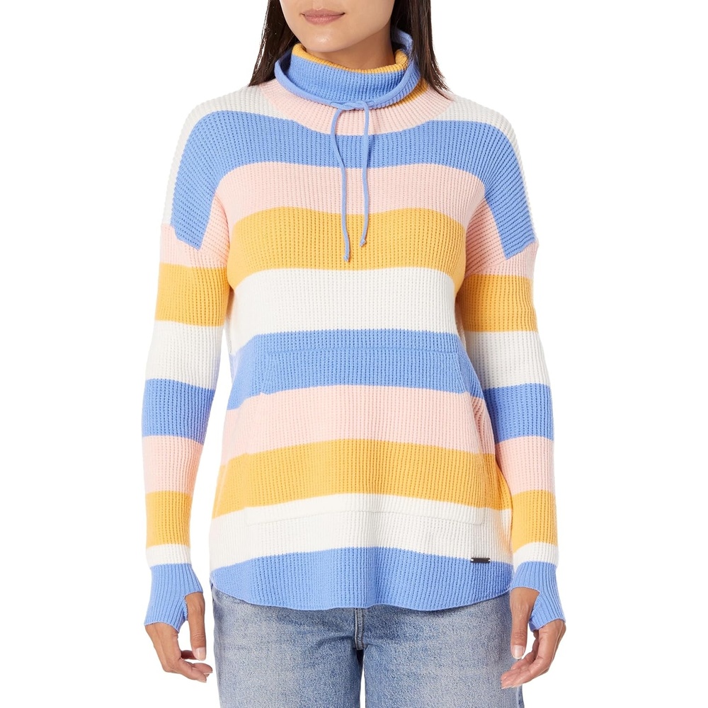 image:imageCarve Designs Womens Rockvale SweaterSunshine Rugby Stripe
