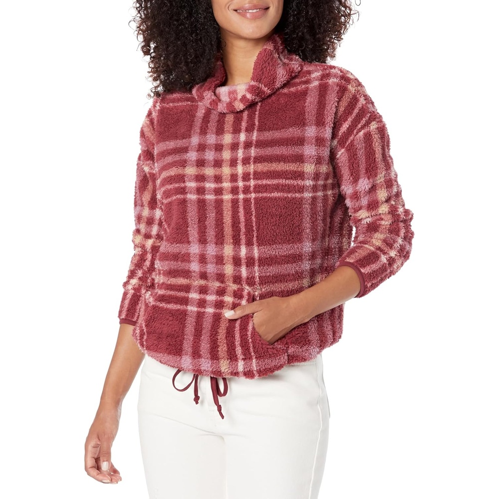 image:imageCarve Designs Womens Roley CowlBrick Plaid