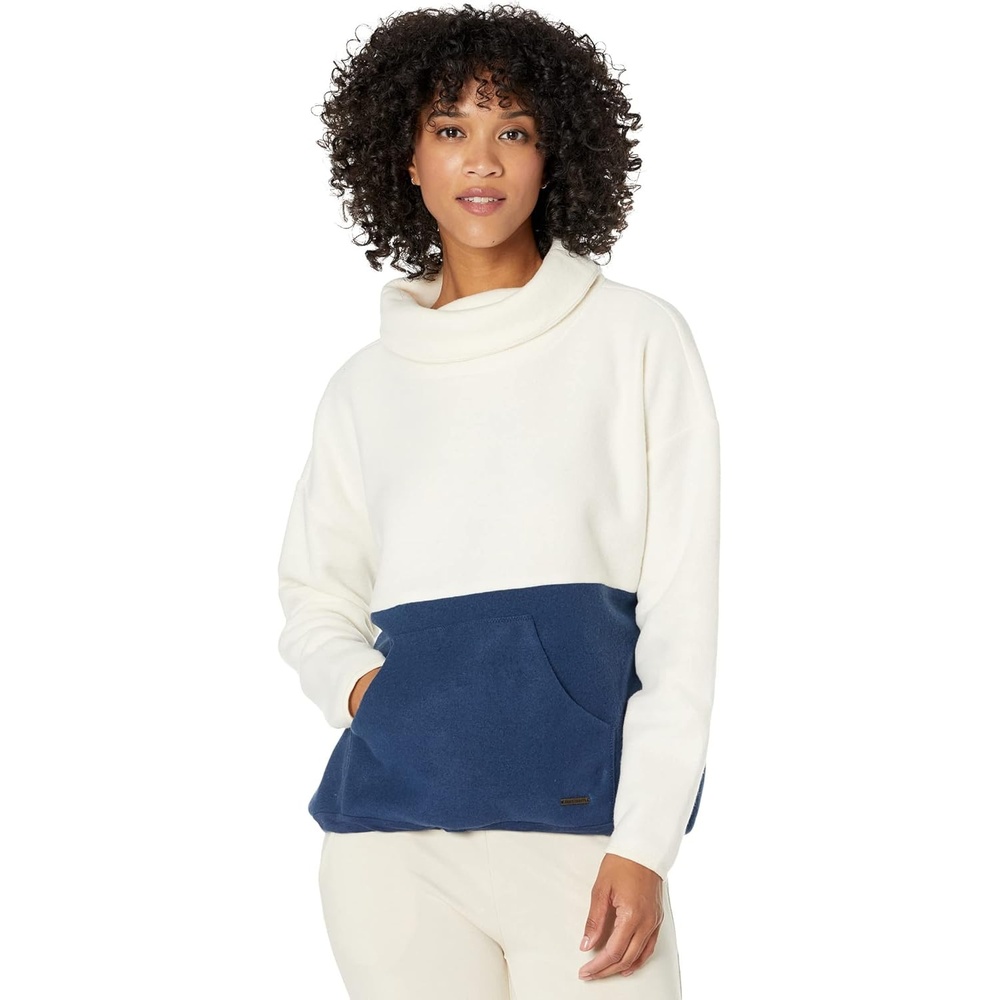 image:imageCarve Designs Womens Rowayton Colorblock CowlBirchNavy