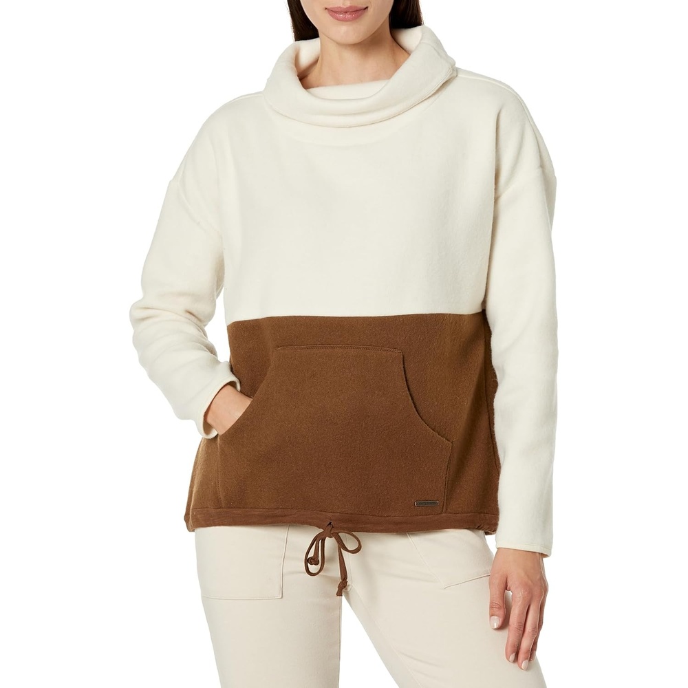 image:imageCarve Designs Womens Rowayton Colorblock CowlCloud W Cloud Heather