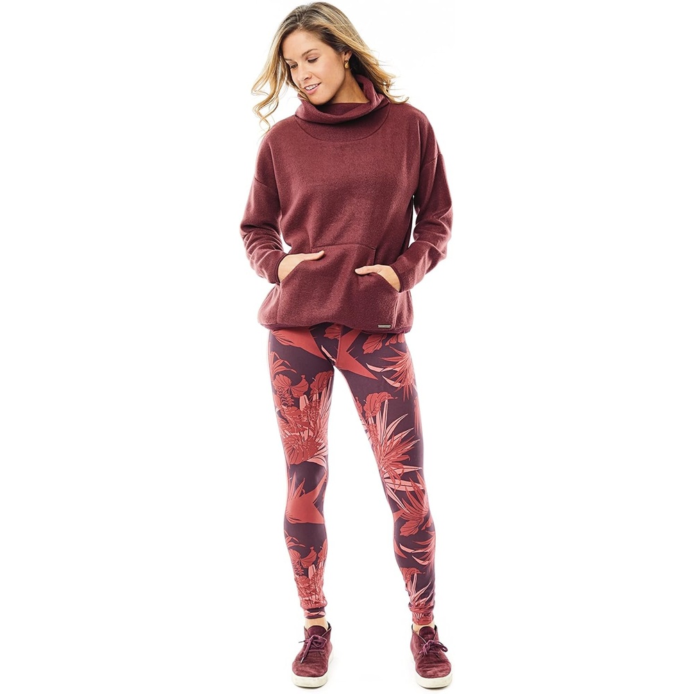 image:imageCarve Designs Womens Rowayton Cowl NeckMerlot