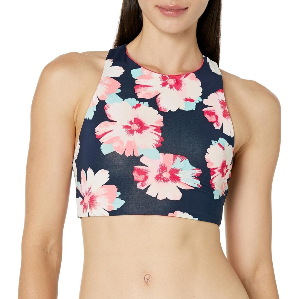 image:imageCarve Designs Womens Sanitas Reversible Top Navy HakuNavy Bayside LGElationBerry