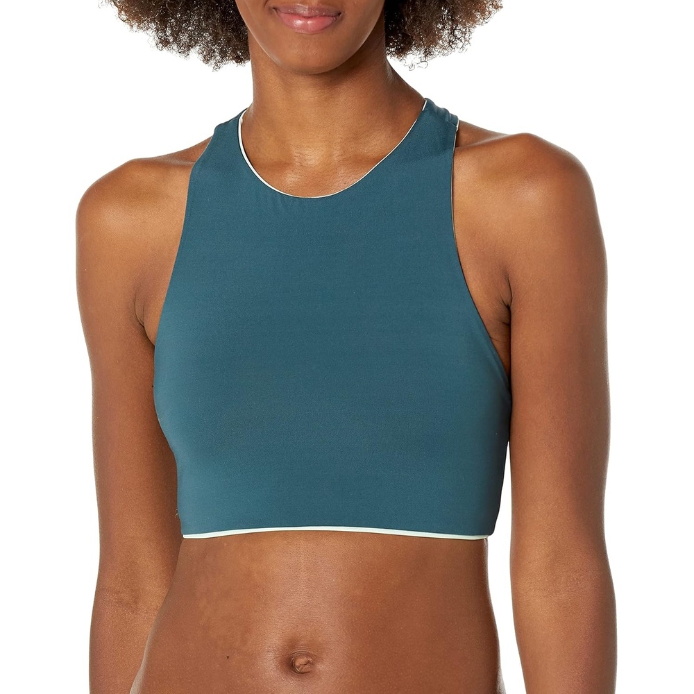 image:imageCarve Designs Womens Sanitas Reversible Top Navy HakuNavy Bayside LGFrost Tie DyeEden
