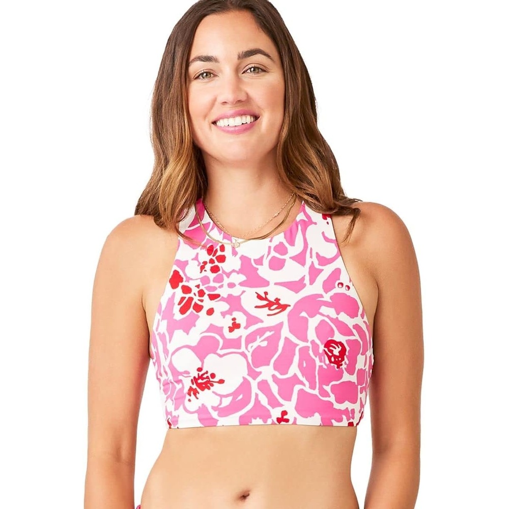 image:imageCarve Designs Womens Sanitas Reversible Top Navy HakuNavy Bayside LGOrchardHot Red
