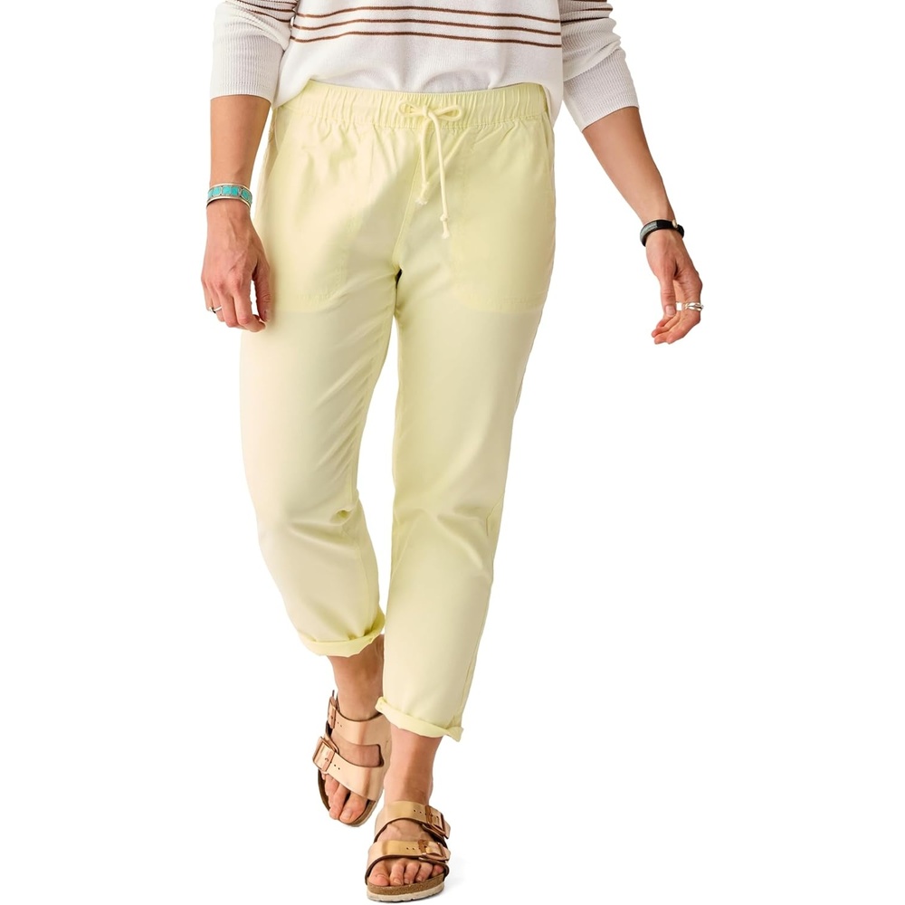 image:imageCarve Designs Womens Zoe Twill PantLight Limeade