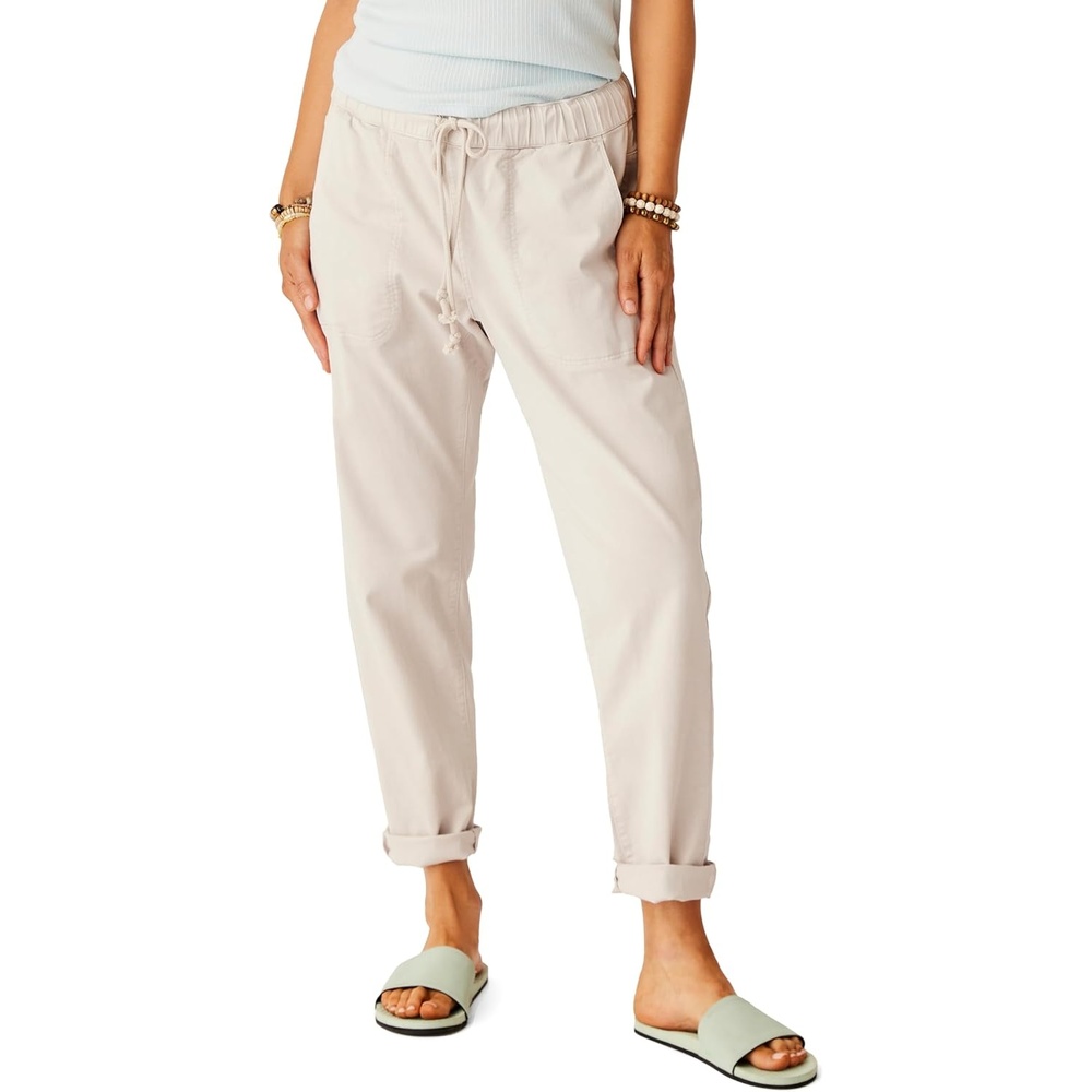 image:imageCarve Designs Womens Zoe Twill PantLunar Rock